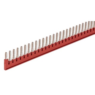 Phoenix Contact FBS 50-6 Series Red Copper Jumper Bar for Modular Terminal Block 3032224