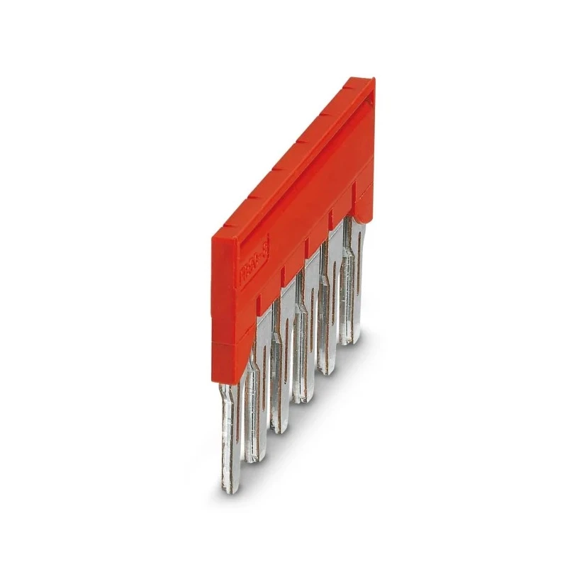 Phoenix Contact Jumper Bar for Modular Terminal Block Red Copper Material FBS6-8