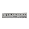 Phoenix Contact Polyamide Marker Strip for Terminal Block ZBF5.LGS:11-20 5mm White 0808671:0011