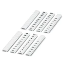 Phoenix Contact ZBF 5.QR:11-20 Polyamide White Marker Strip for Terminal Block 0808697:0011