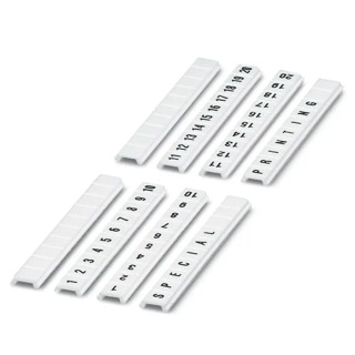 Phoenix Contact ZBF 5.QR:11-20 Polyamide White Marker Strip for Terminal Block 0808697:0011