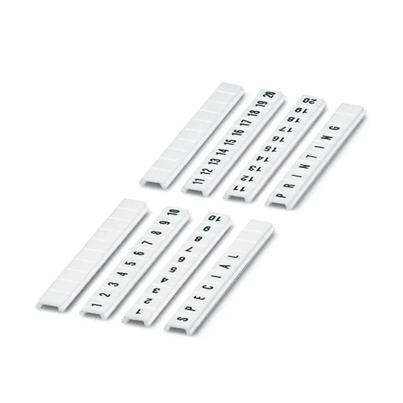 Phoenix Contact ZBF 5.QR:11-20 Polyamide White Marker Strip for Terminal Block 0808697:0011