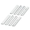 Phoenix Contact ZBF 5.QR:11-20 Polyamide White Marker Strip for Terminal Block 0808697:0011