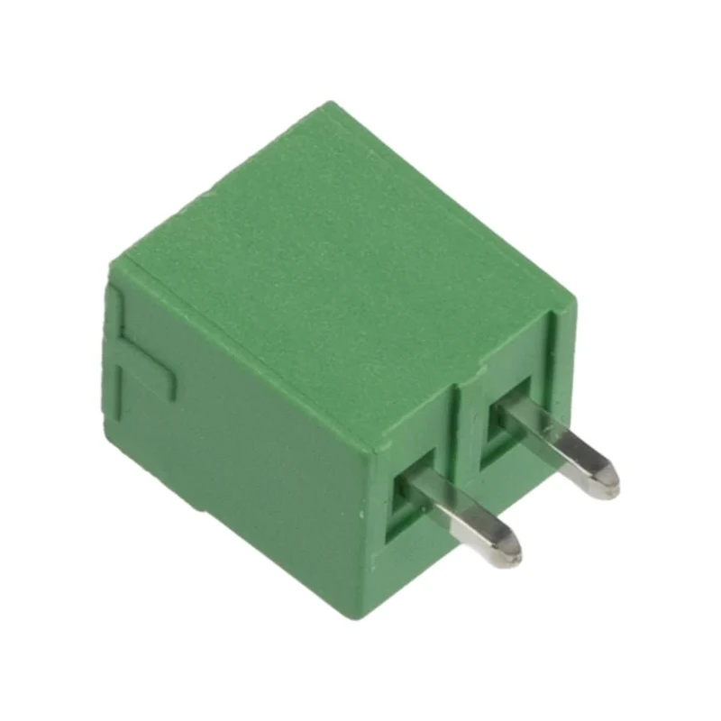 Phoenix Contact MCV 1.5/2-G-3.5 Series Straight Pluggable Terminal Block, 2 Contacts, 3.5 mm Pitch, 8A Current, 250V 1843606