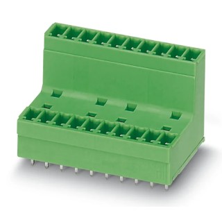 Phoenix Contact MCDV 1.5/8-G-3.81 Series Pluggable Terminal Block 8-Contact 3.81 mm Pitch 2 Row 320V 8A 1830460