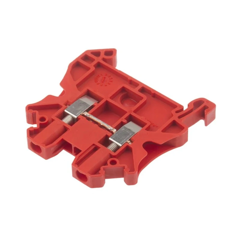 Phoenix Contact Feed Through Terminal Block 2.5mm², 1-Level, Screw Termination, Red, 1kV, 24A 3045062