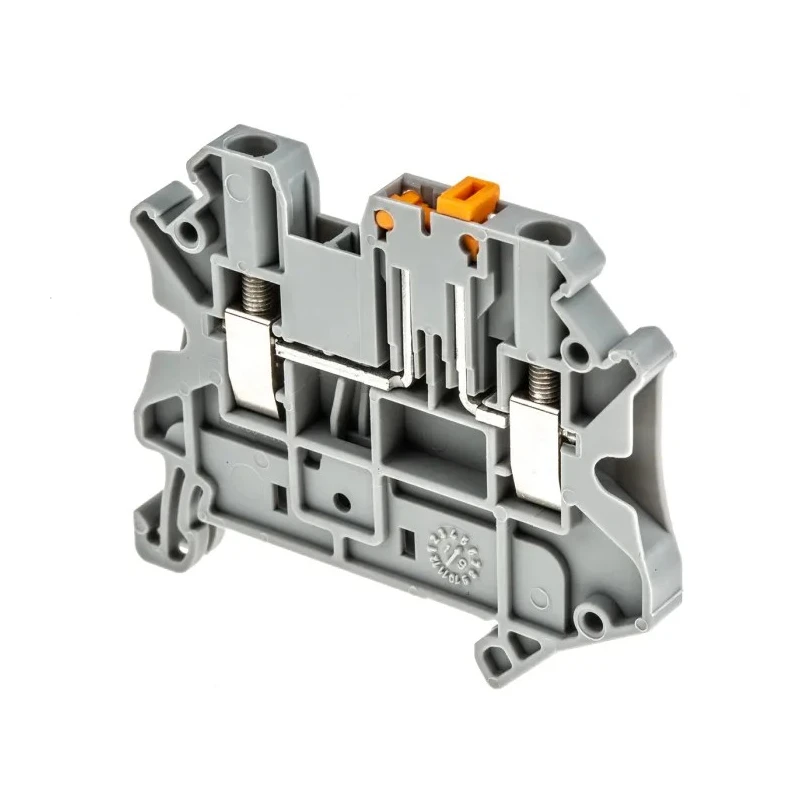 Phoenix Contact UT 2.5-MT Series Knife Disconnect Terminal Block Grey, 2.5mm², 1-Level, Screw 3046362
