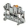 Phoenix Contact UT 2.5-MT Series Knife Disconnect Terminal Block Grey, 2.5mm², 1-Level, Screw 3046362