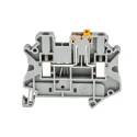 Phoenix Contact UT 2.5-MT Series Knife Disconnect Terminal Block Grey, 2.5mm², 1-Level, Screw 3046362