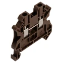 Phoenix Contact UT 2.5 BN Series Feed Through Terminal Block 2-Level Screw Brown 2.5mm² 24A 1000V 3044077
