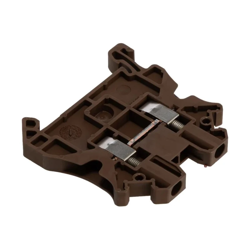 Phoenix Contact UT 2.5 BN Series Feed Through Terminal Block 2-Level Screw Brown 2.5mm² 24A 1000V 3044077