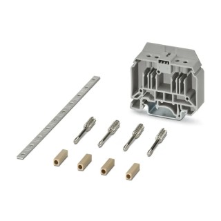 Phoenix Contact DIN Rail Terminal Block 12 Positions, 13mm Pitch, Series CARRIER 35-13 KIT 3215067