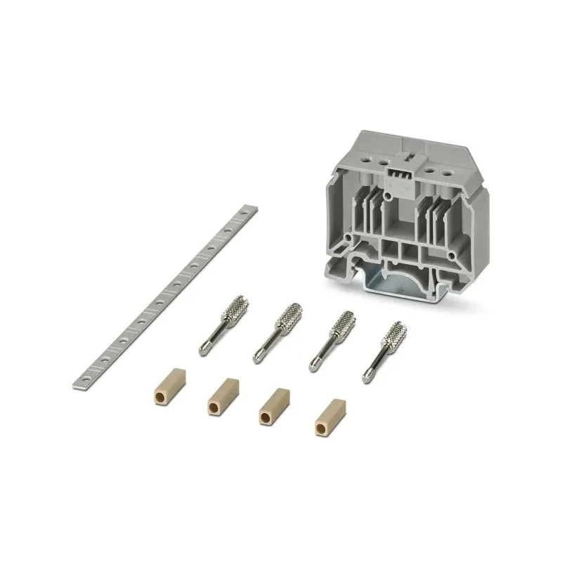 Phoenix Contact DIN Rail Terminal Block 12 Positions, 13mm Pitch, Series CARRIER 35-13 KIT 3215067