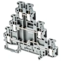 Phoenix Contact Multi Level Terminal Block Grey 3-Level, 19A Screw Termination, 500V UT 2.5-3L 3214259