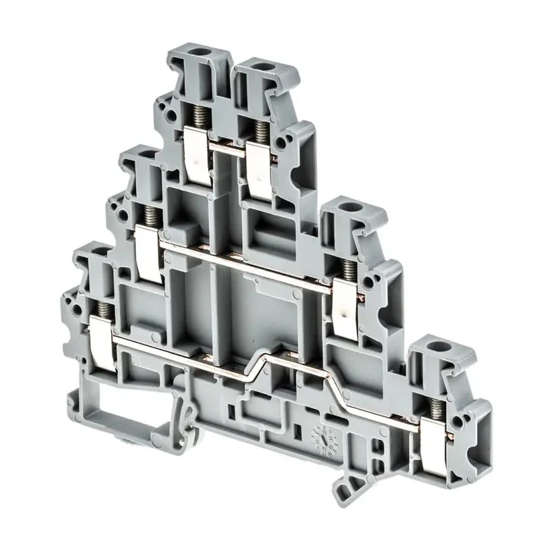 Phoenix Contact Multi Level Terminal Block Grey 3-Level, 19A Screw Termination, 500V UT 2.5-3L 3214259