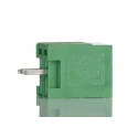 Phoenix Contact Pluggable Terminal Block 2-Contact 2.5 mm Pitch 4A Current Polyamide Housing Green 320V 1881558