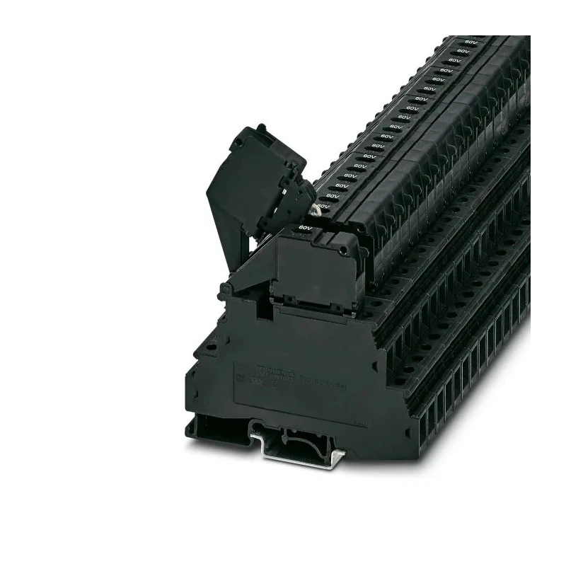 Phoenix Contact Fuse Modular Terminal Block UKK 5-HESILED 60 Series 2-Level Fused 0.2-4 mm² 6.3A 400V 0711580