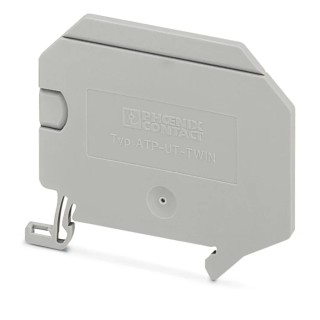 Phoenix Contact Partition Plate ATP-UT-TWIN Series, Grey, Width Options 1.5/2/2.2/2.5 mm 3047183