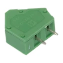 Phoenix Contact PCB Terminal Block 1 Contact, 5 mm Pitch, Straight Orientation, 16A 400V 0,5C-6, ZFKDSA 1 Series 1889262