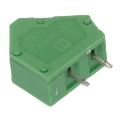 Phoenix Contact PCB Terminal Block 1 Contact, 5 mm Pitch, Straight Orientation, 16A 400V 0,5C-6, ZFKDSA 1 Series 1889262