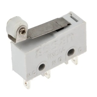 RS PRO Roller Lever Subminiature Micro Switch, Solder Terminal, 2A, 250V AC, SPST, IP40 804-6265