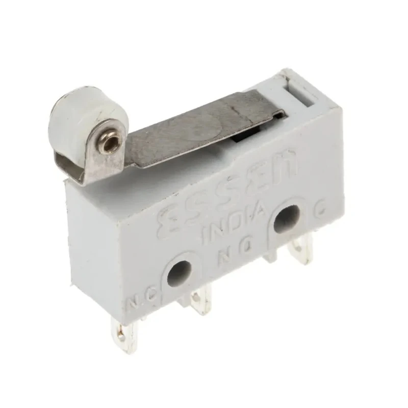 RS PRO Roller Lever Subminiature Micro Switch, Solder Terminal, 2A, 250V AC, SPST, IP40 804-6265