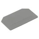 Phoenix Contact D-MTK Series End Cover Grey PA 6.6 Modular Terminal Block Component 3101029