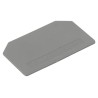 Phoenix Contact D-MTK Series End Cover Grey PA 6.6 Modular Terminal Block Component 3101029