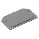 Phoenix Contact D-MTK Series End Cover Grey PA 6.6 Modular Terminal Block Component 3101029