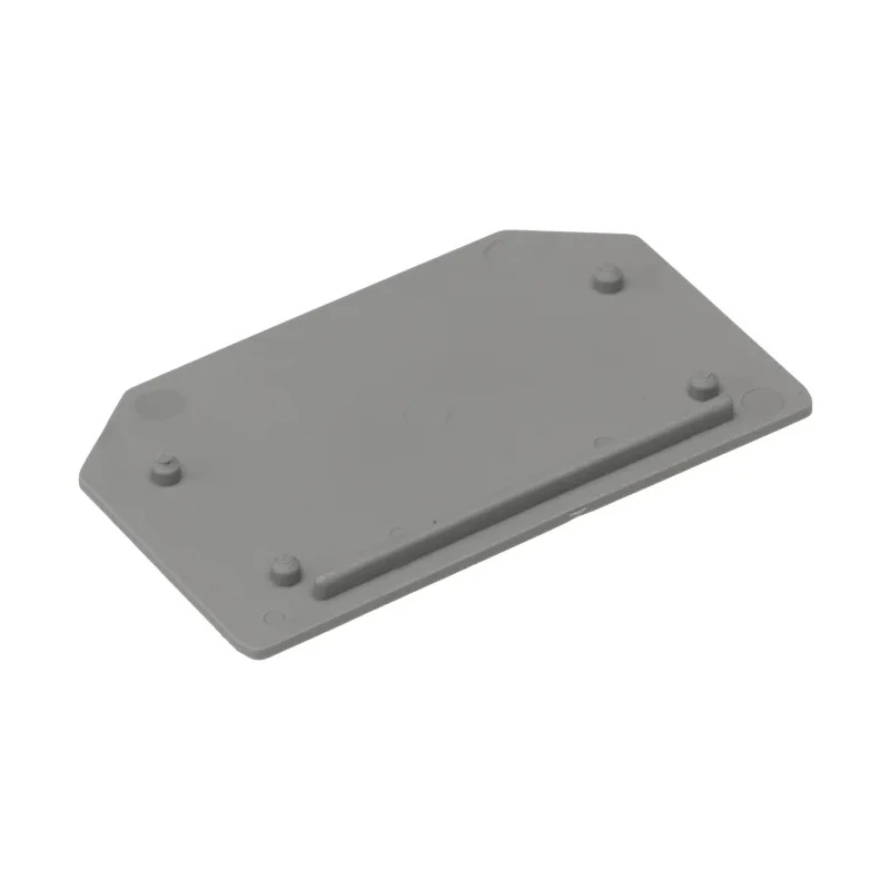 Phoenix Contact D-MTK Series End Cover Grey PA 6.6 Modular Terminal Block Component 3101029