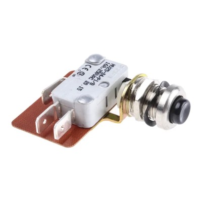 RS PRO Button Micro Switch 16A 250V ac Quick Connect Terminal SPCO 804-6240
