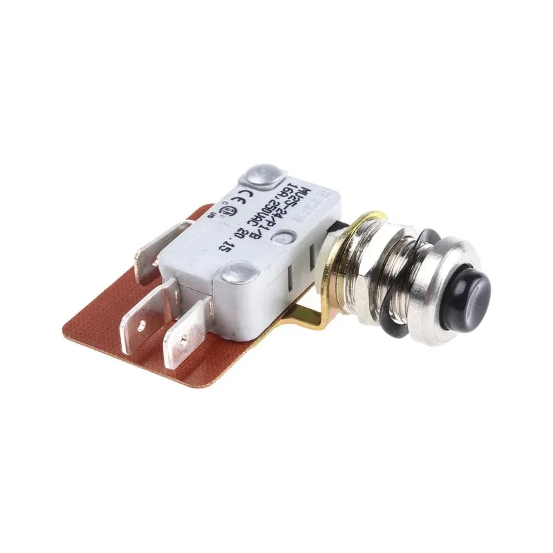 RS PRO Button Micro Switch 16A 250V ac Quick Connect Terminal SPCO 804-6240