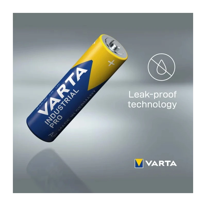Varta Industrial Pro Alkaline AA Battery 1.5 V 2.95Ah LR6 Model 4008496882069