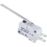 RS PRO Long Straight Lever Micro Switch, Quick Connect Terminal, 16A, 250 V AC, SPCO, IP40 804-6219
