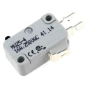 RS PRO Plunger Micro Switch, Solder Terminal, 16A, 250 V ac, SPCO 804-6192