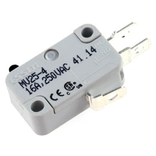 RS PRO Plunger Micro Switch, Solder Terminal, 16A, 250 V ac, SPCO 804-6192