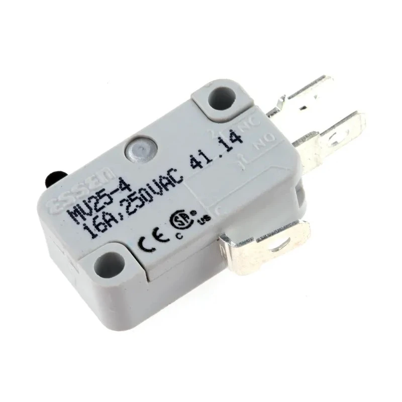 RS PRO Plunger Micro Switch, Solder Terminal, 16A, 250 V ac, SPCO 804-6192