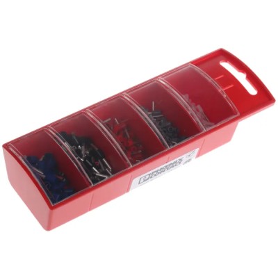 Phoenix Contact AI SORTI BOX RD Crimp Terminal Kit Assorted, Tin-Plated Deoxidised High Phosphorus Copper, Length 3202960