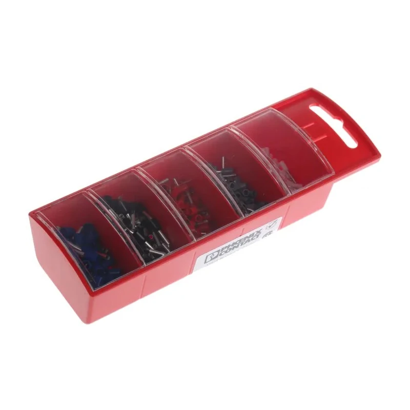 Phoenix Contact AI SORTI BOX RD Crimp Terminal Kit Assorted, Tin-Plated Deoxidised High Phosphorus Copper, Length 3202960