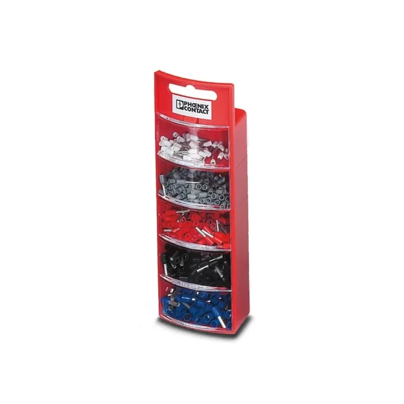 Phoenix Contact AI SORTI BOX RD Crimp Terminal Kit Assorted, Tin-Plated Deoxidised High Phosphorus Copper, Length 3202960