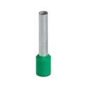 Phoenix Contact Insulated Crimp Bootlace Ferrule Green 18 mm Pin Length, 3.6 mm Pin Diameter, Max Wire Size 6 mm² 3200111