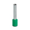 Phoenix Contact Insulated Crimp Bootlace Ferrule Green 18 mm Pin Length, 3.6 mm Pin Diameter, Max Wire Size 6 mm² 3200111