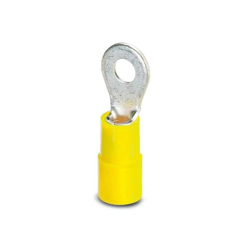Phoenix Contact Insulated Ring Terminal C-RCI 6/M5, M5 Stud, 12 AWG to 10 AWG, Yellow 3240028