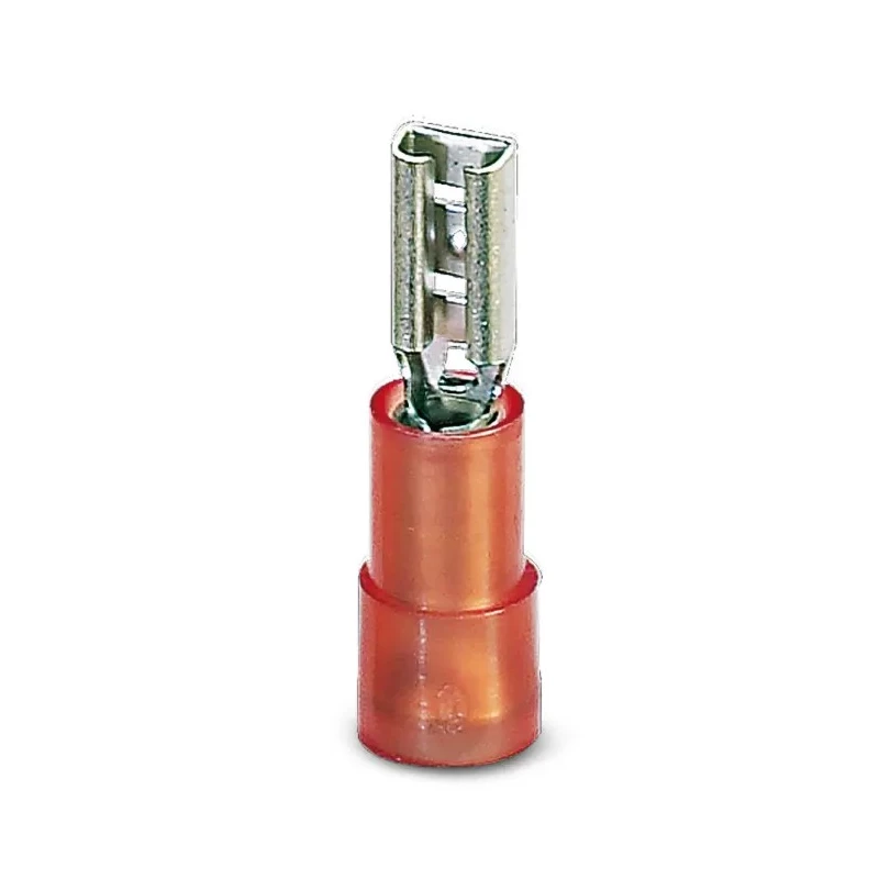 Phoenix Contact Insulated Female Spade Connector Crimp 2.8 x 0.25 mm Tab Size 16 AWG to 20 AWG 3240049