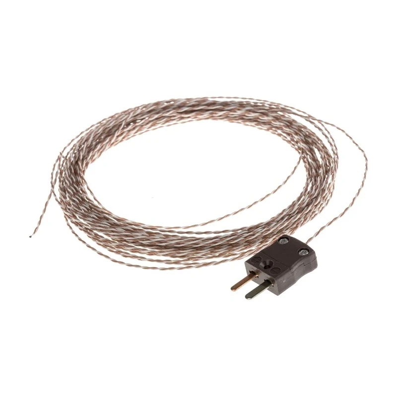RS PRO Type T Exposed Junction Thermocouple 10 m Length, 1 mm Diameter, -75 °C to 250 °C 804-7892