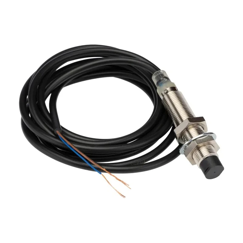 Omron Threaded Barrel Inductive Proximity Sensor M8, PNP Output, Stainless Steel Housing, 24V DC, 4 mm E2A-S08LN04-WP-B1 2M