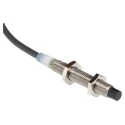 Omron Threaded Barrel Inductive Proximity Sensor M8, PNP Output, Stainless Steel Housing, 24V DC, 4 mm E2A-S08LN04-WP-B1 2M