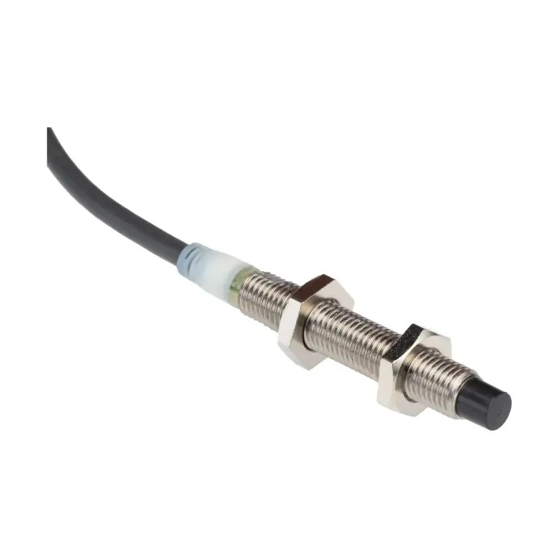 Omron Threaded Barrel Inductive Proximity Sensor M8, PNP Output, Stainless Steel Housing, 24V DC, 4 mm E2A-S08LN04-WP-B1 2M