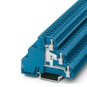 Phoenix Contact Non-Fuse DIN Rail Terminal Block 3-Level Sensor/Actuator Blue, 0.2mm² to 4mm² Wire Range, 24A, Screw 2715584