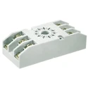 Relpol 11 Way 300V AC DIN Rail Relay Socket for Miniature Relays GZ11-01